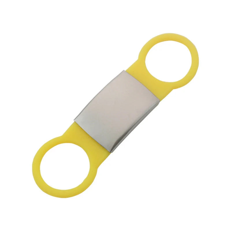 Personalised Silicone Slide-On Pet ID Tags for Dogs & Cats - Custom