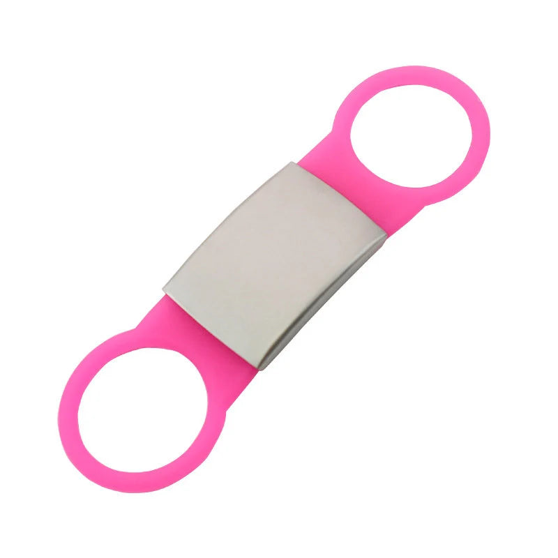 Personalised Silicone Slide-On Pet ID Tags for Dogs & Cats - Custom