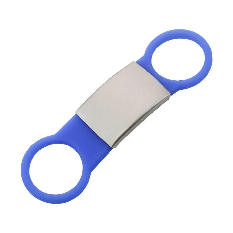 Personalised Silicone Slide-On Pet ID Tags for Dogs & Cats - Custom