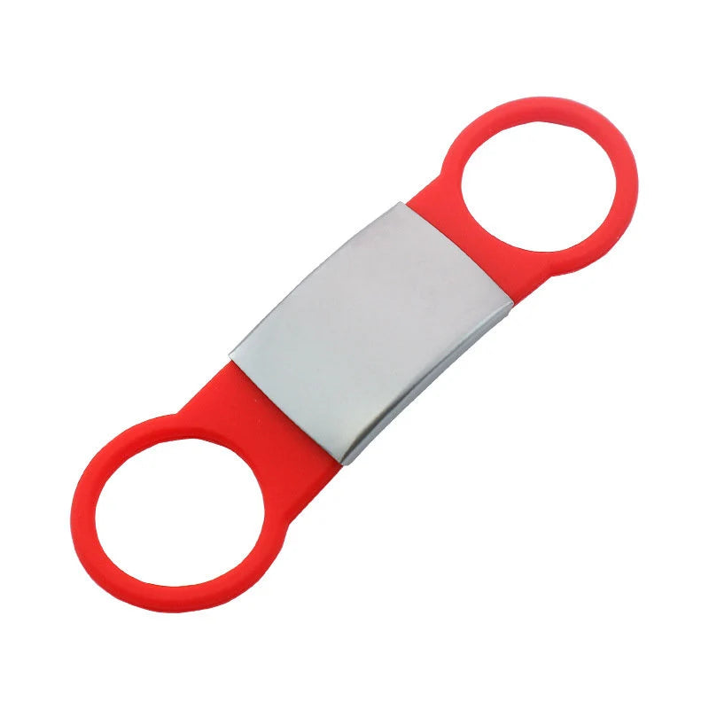 Personalised Silicone Slide-On Pet ID Tags for Dogs & Cats - Custom