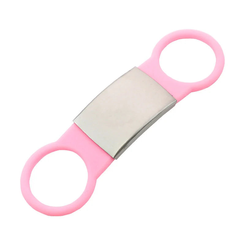 Personalised Silicone Slide-On Pet ID Tags for Dogs & Cats - Custom