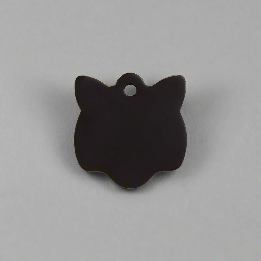 Personalised Black Cat Pet ID Tag | Pet Tags Direct